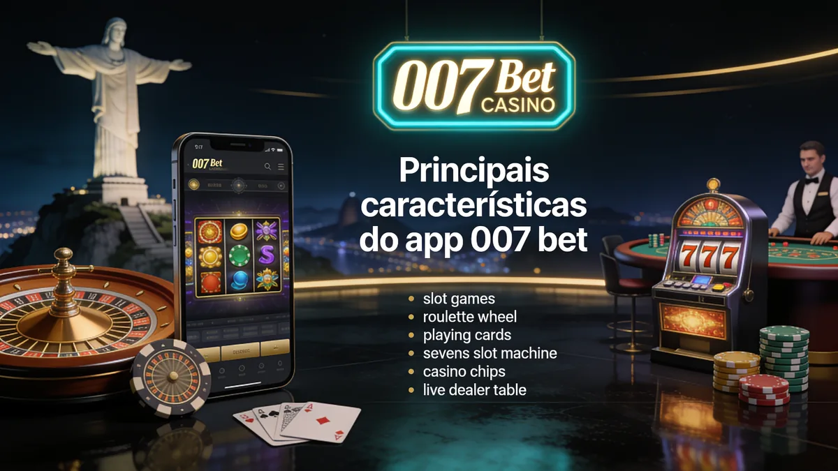 Principais características do app 007 bet — 007 bet no Brasil